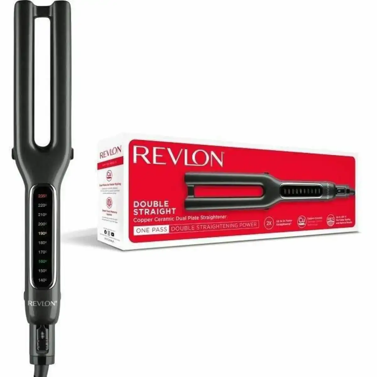 Lisseur a cheveux revlon rvst2204e_7183. Bienvenue chez DIAYTAR COTE D'IVOIRE - Où Choisir Rime avec Découvrir. Plongez dans notre catalogue et trouvez des produits qui révèlent la diversité et la richesse culturelle du Côte d'Ivoire.