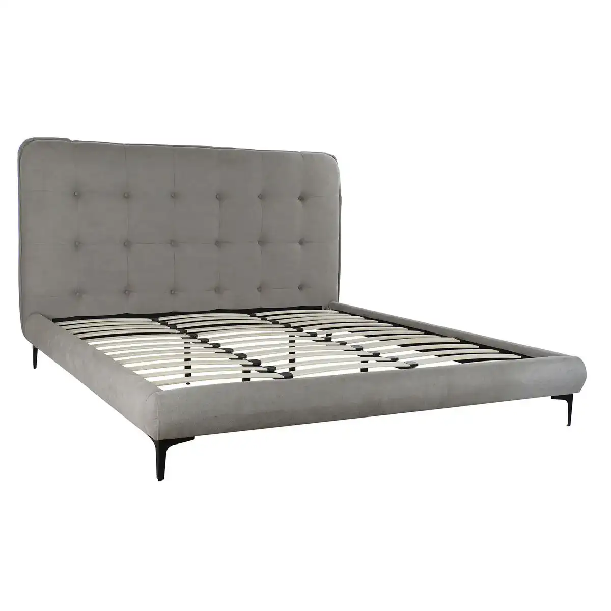 Lit dkd home decor gris metal bois polyester aluminium 200 x 220 x 120 cm _9547. Entrez dans le Monde Éclectique de DIAYTAR COTE D'IVOIRE. Explorez nos catégories et dénichez des trésors qui reflètent la richesse et l'authenticité du Côte d'Ivoire.