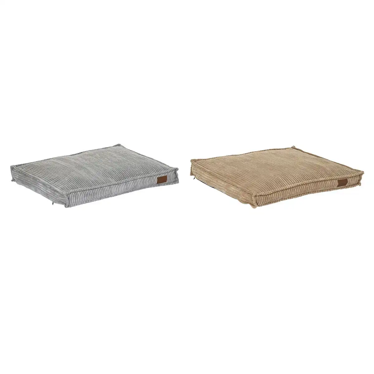 Lit pour animal domestique dkd home decor 70 x 57 x 10 cm gris camel 2 unites_6639. DIAYTAR COTE D'IVOIRE - Votre Destination Shopping Exquise. Explorez notre boutique en ligne et découvrez des trésors qui ajoutent une touche de sophistication à votre style et à votre espace.