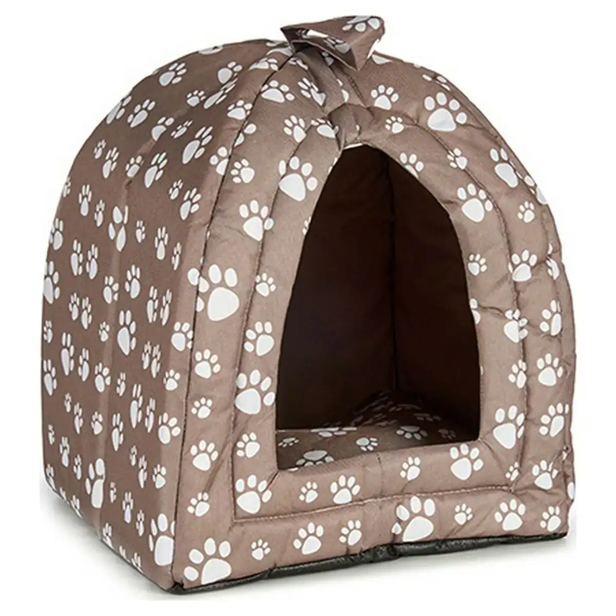 Lit pour animal domestique imprime 31 x 38 x 31 cm _3322. DIAYTAR COTE D'IVOIRE - Votre Portail Vers l'Exclusivité. Explorez notre boutique en ligne pour découvrir des produits uniques et raffinés, conçus pour ceux qui recherchent l'excellence.