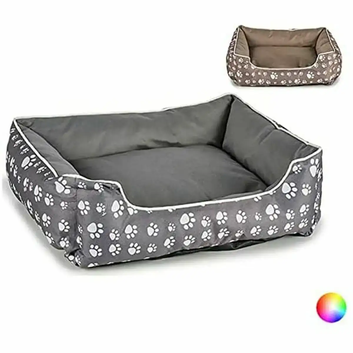 Lit pour animal domestique polyester 48 x 15 x 58 cm _7141. DIAYTAR COTE D'IVOIRE - Où le Shopping Devient une Aventure Culturelle. Plongez dans notre univers de produits qui célèbrent l'héritage et l'artisanat du Côte d'Ivoire.