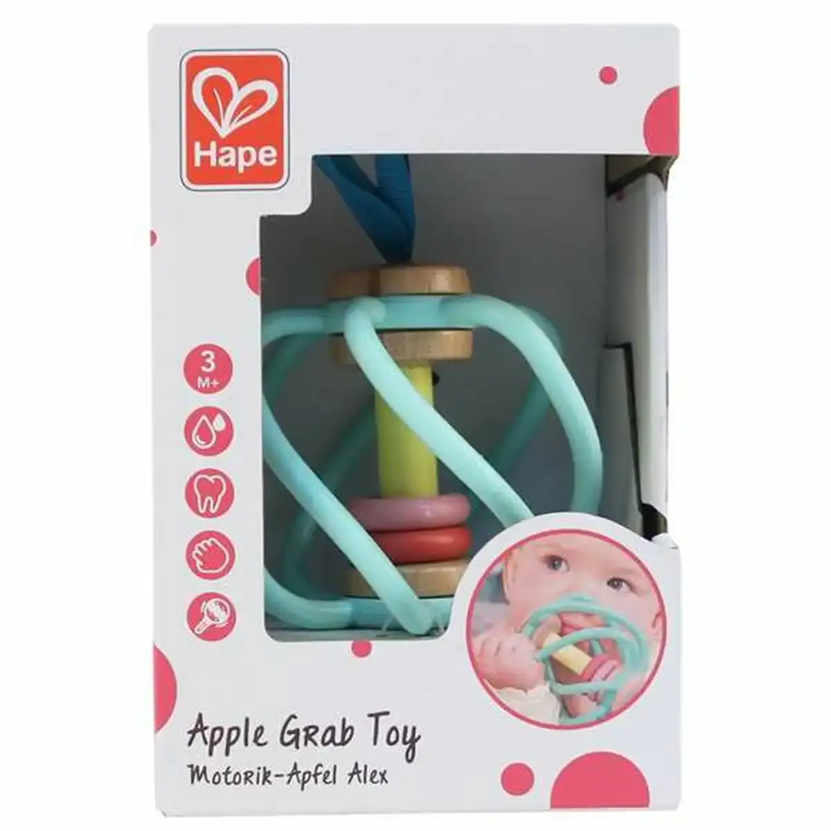 Litiere hape apple grab toy_1698. DIAYTAR COTE D'IVOIRE - Là où Choisir est un Acte d'Amour pour le Côte d'Ivoire. Explorez notre gamme et choisissez des produits qui célèbrent la culture et l'artisanat du pays.