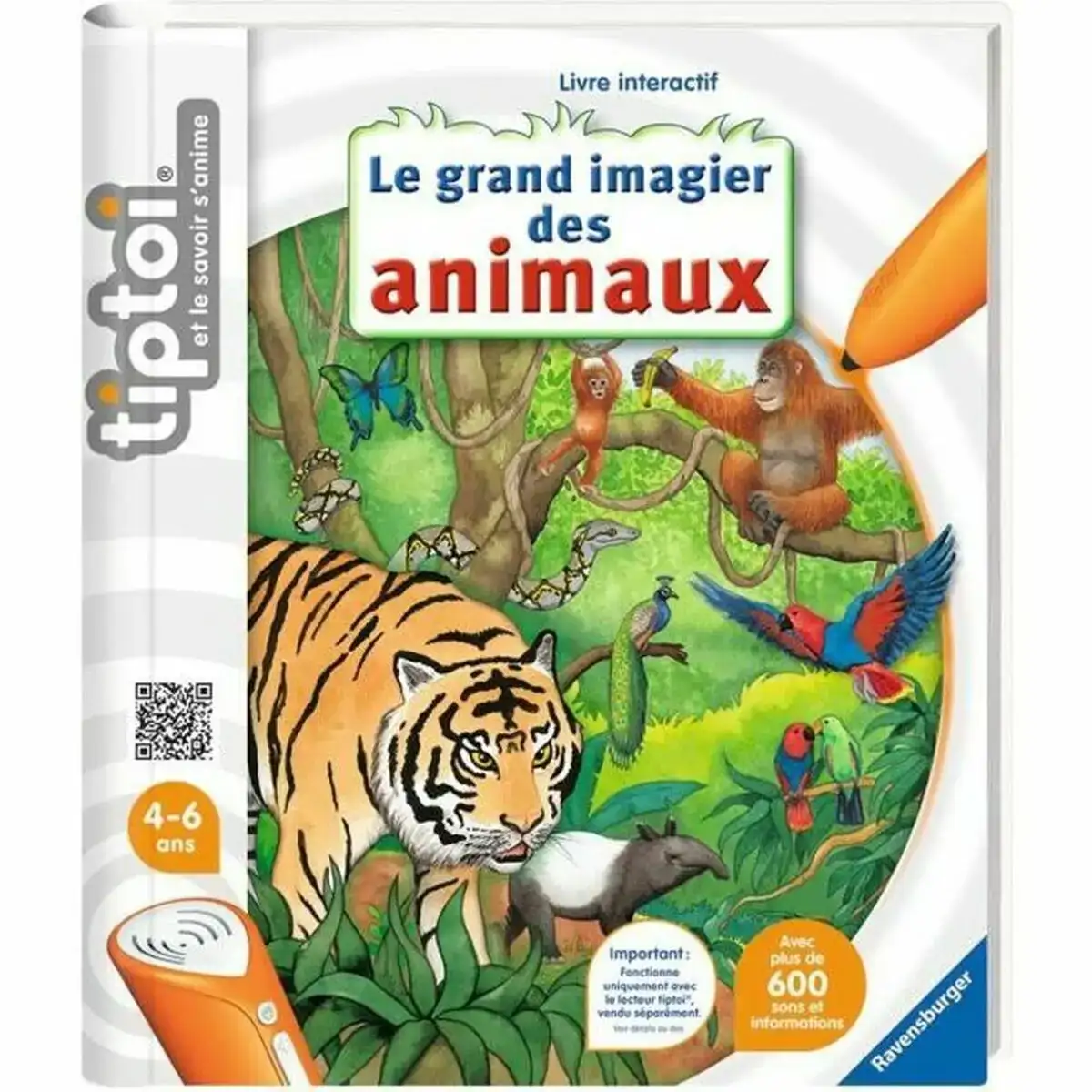Livre interactif pour enfants ravensburger the great animal imagier_5757. DIAYTAR COTE D'IVOIRE - Où Choisir est un Plaisir Responsable. Explorez notre boutique en ligne et adoptez des produits qui reflètent notre engagement envers la durabilité.