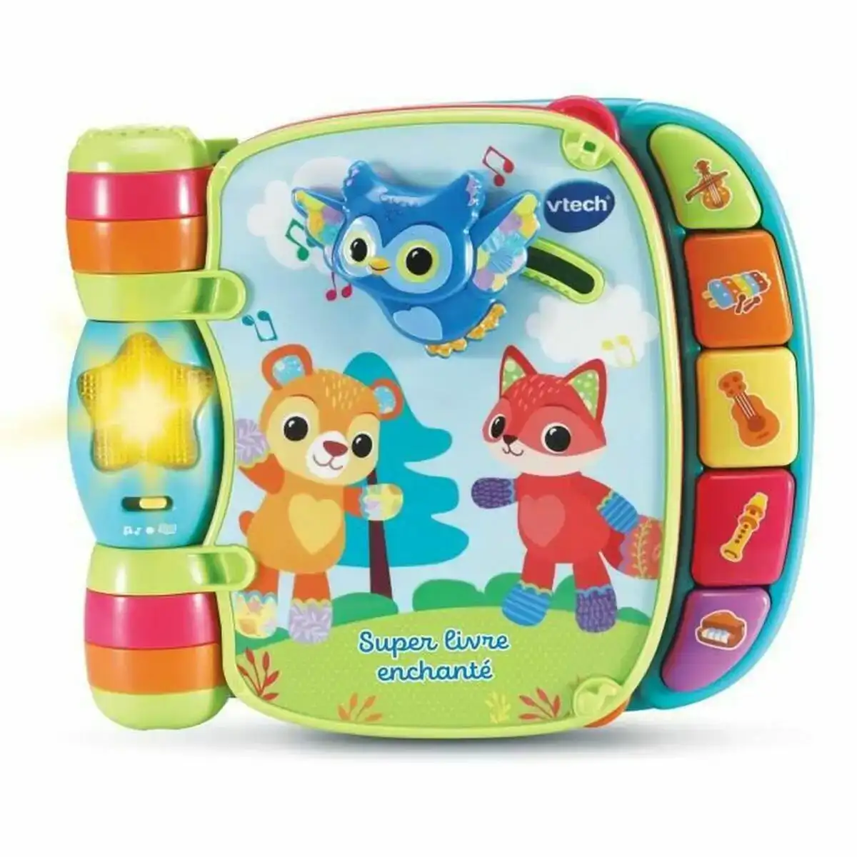 Livre interactif pour enfants vtech baby super enchanted book of baby kitties bleu multicouleur_4797. DIAYTAR COTE D'IVOIRE - Votre Portail Vers l'Exclusivité. Explorez notre boutique en ligne pour découvrir des produits uniques et raffinés, conçus pour ceux qui recherchent l'excellence.