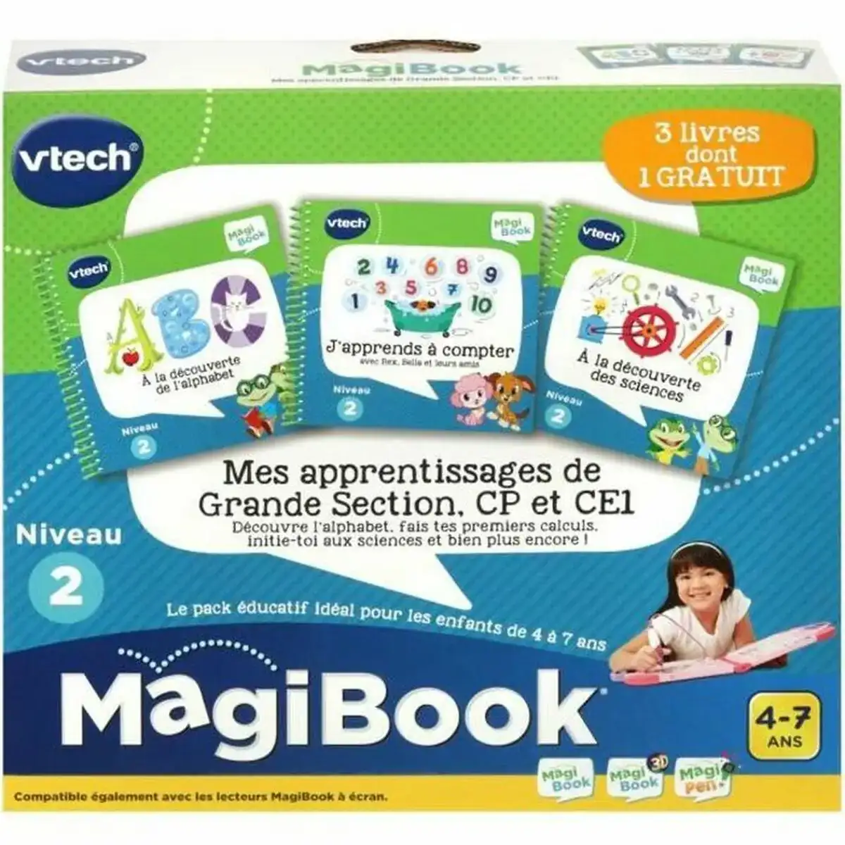 Livre interactif pour enfants vtech my learning in grande section_3805. Plongez dans l'Univers de DIAYTAR COTE D'IVOIRE - Où la Qualité et la Diversité se rencontrent. Parcourez nos rayons virtuels pour trouver des produits répondant à tous les besoins, du confort de votre foyer.