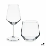 Lot allegra verres 2 unites _3506. DIAYTAR COTE D'IVOIRE - Où Choisir est un Acte d'Amour pour le Côte d'Ivoire. Explorez notre boutique en ligne et choisissez des articles qui célèbrent la culture et l'artisanat du pays.