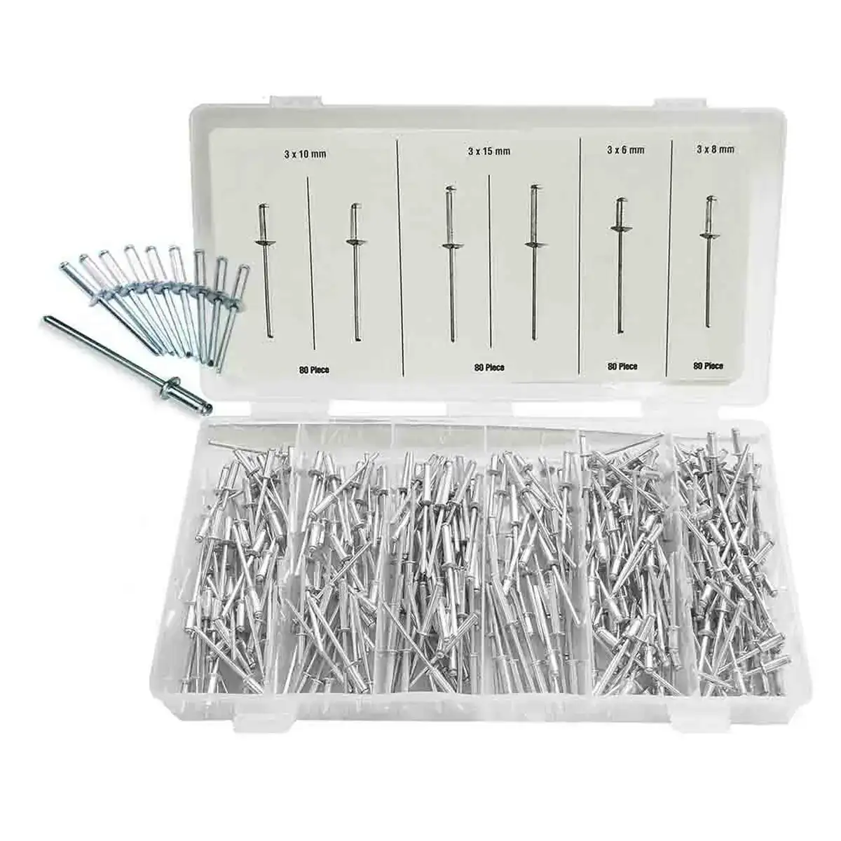 Lot bensontools rivets 320 pieces_3548. DIAYTAR COTE D'IVOIRE - Où Chaque Détail Compte. Parcourez nos produits soigneusement sélectionnés et choisissez des articles qui correspondent à votre style et à vos valeurs.