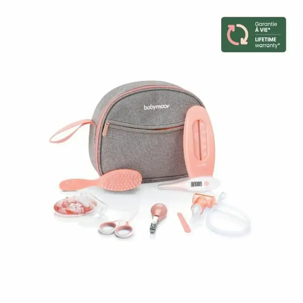 Lot d hygiene babymoov gris rose_3629. DIAYTAR COTE D'IVOIRE - Là où les Rêves de Shopping Deviennent Réalité. Naviguez à travers notre catalogue diversifié et choisissez parmi une variété d'articles qui feront de votre shopping une expérience inoubliable.