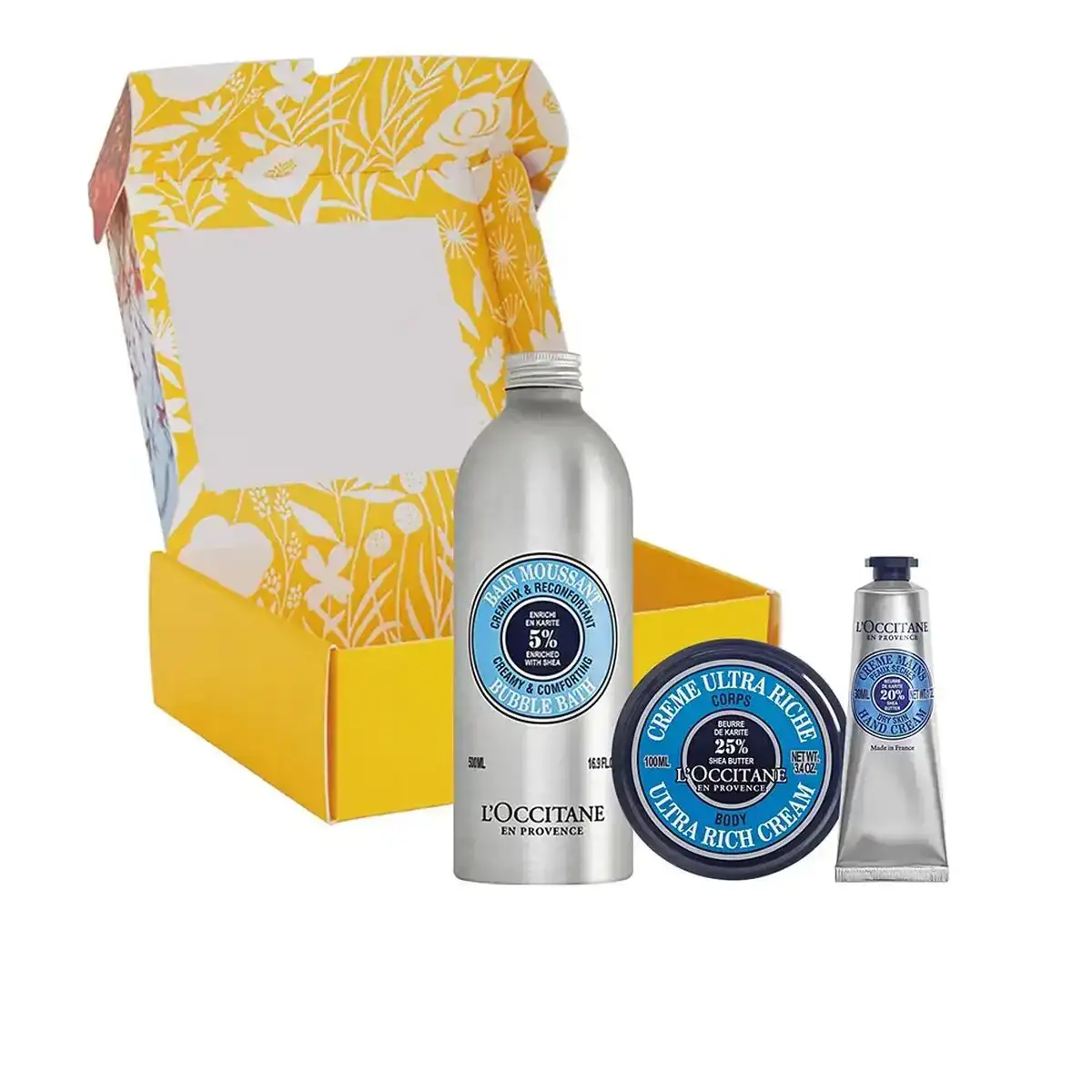 Lot d hygiene l occitane bienestar karite 3 pieces_1311. DIAYTAR COTE D'IVOIRE - Votre Destination pour un Shopping Éclairé. Parcourez notre boutique en ligne pour découvrir des produits de qualité qui embelliront votre quotidien.