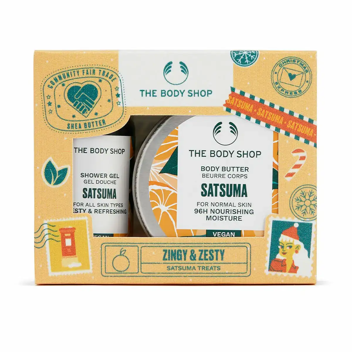 Lot d hygiene the body shop zingy zesty 2 pieces_7461. DIAYTAR COTE D'IVOIRE - Votre Plaisir Shopping à Portée de Clic. Explorez notre boutique en ligne et trouvez des produits qui ajoutent une touche de bonheur à votre vie quotidienne.