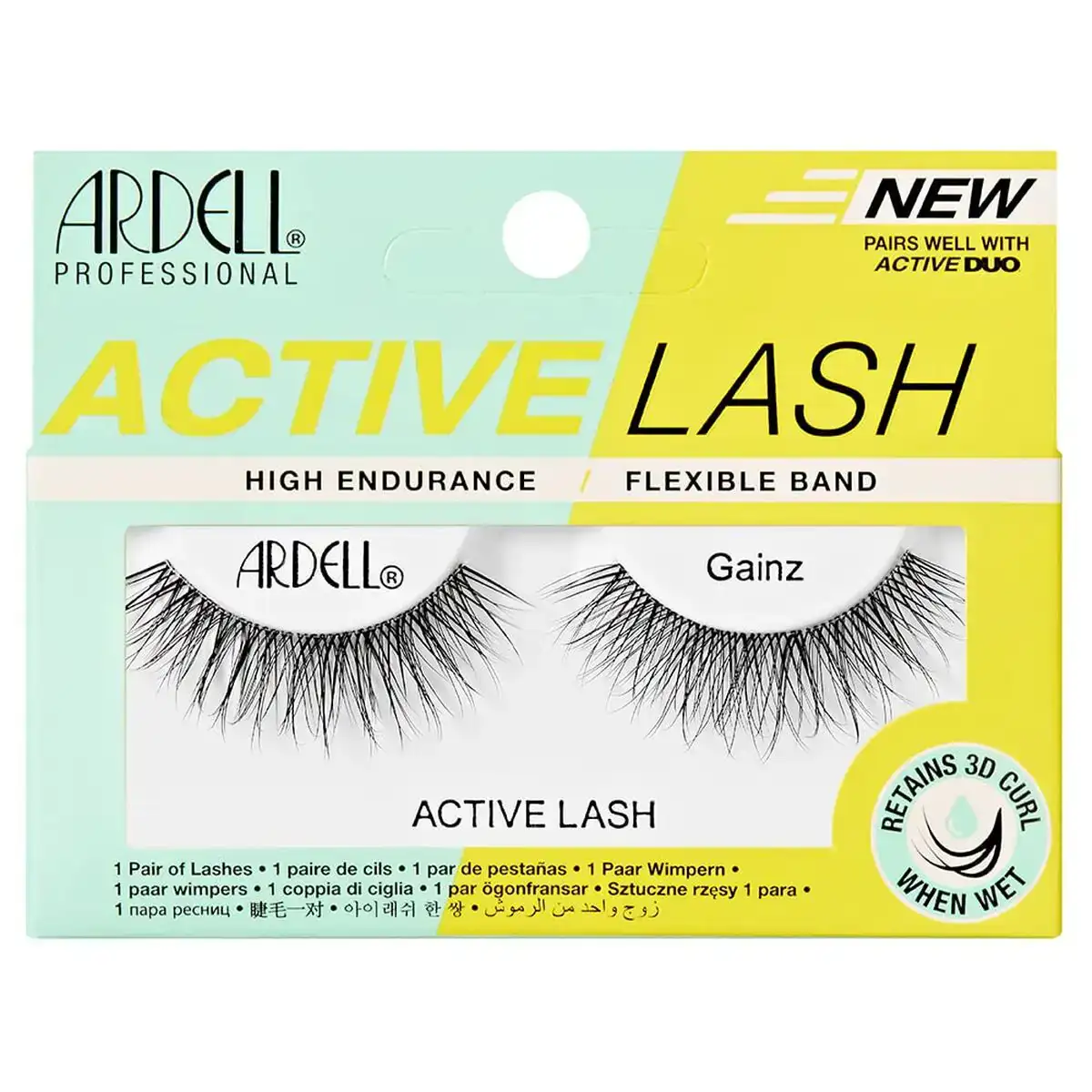 Lot de faux cils ardell active lashes gainz_6301. DIAYTAR COTE D'IVOIRE - Là où Chaque Produit a son Histoire. Découvrez notre gamme de produits, chacun portant en lui le récit de l'artisanat et de la passion, pour vous offrir une expérience de shopping authentique.