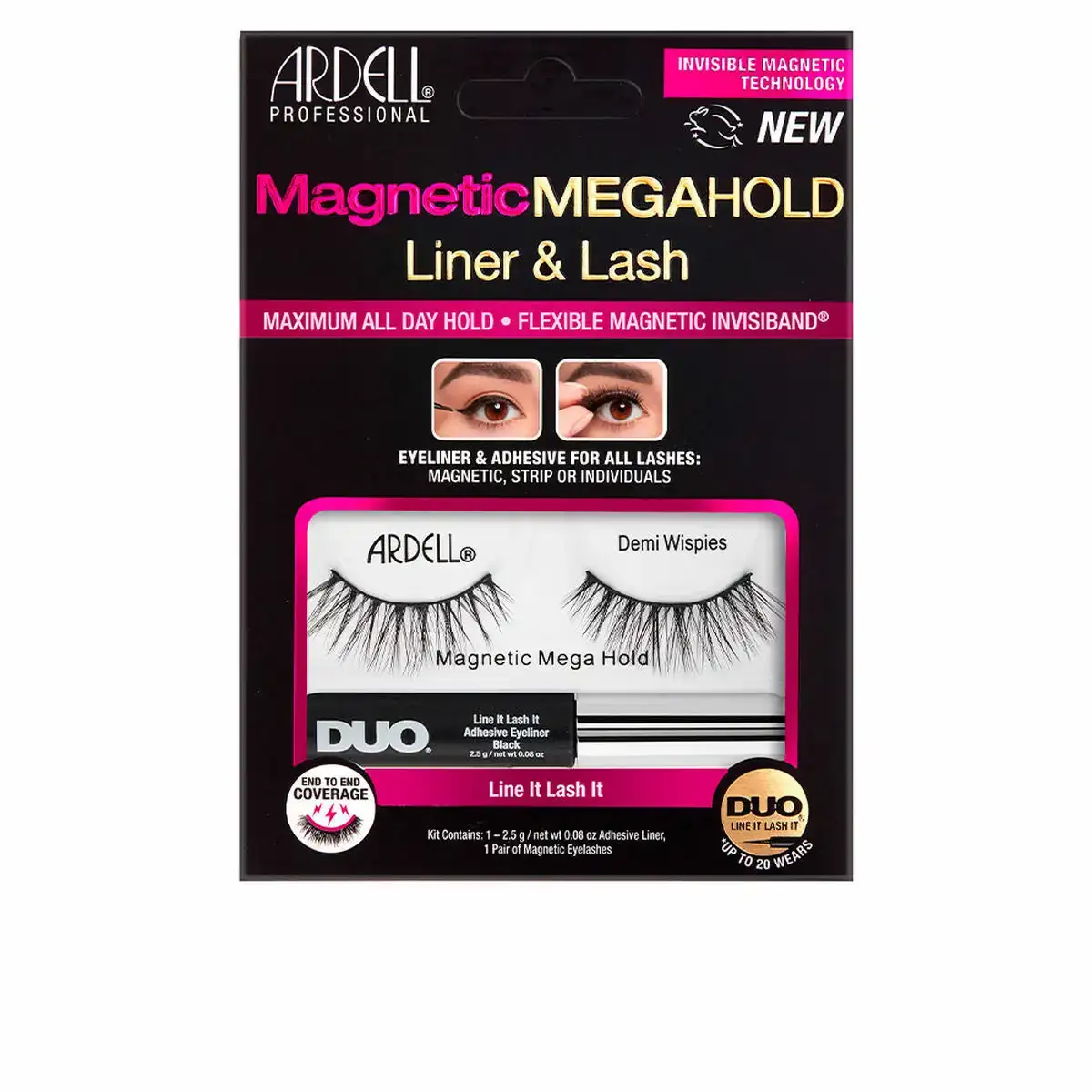 Lot de faux cils ardell magnetic megahold 2 pieces_2538. DIAYTAR COTE D'IVOIRE - Votre Destination Shopping pour Tous. Parcourez notre boutique en ligne et découvrez une variété de produits pour satisfaire tous vos besoins et désirs.