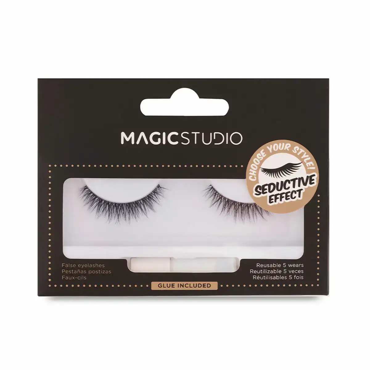 Lot de faux cils magic studio seductive effect_1424. DIAYTAR COTE D'IVOIRE - L'Art de Vivre en Couleurs et en Styles. Parcourez notre sélection et trouvez des articles qui reflètent votre personnalité et votre goût pour la vie.
