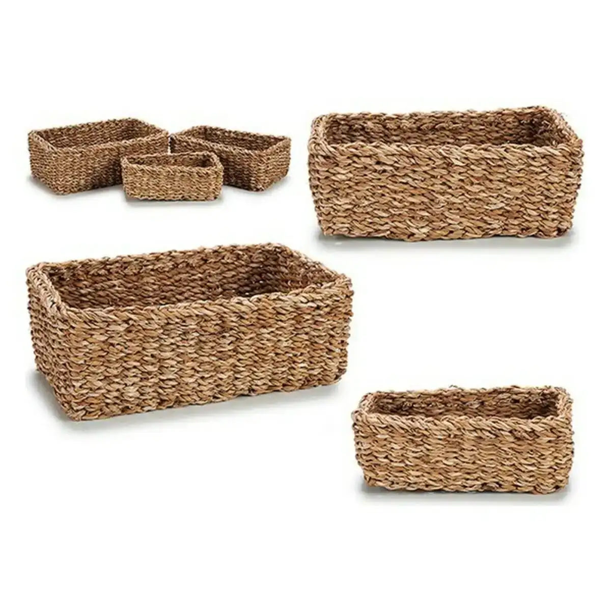Lot de paniers 3 pieces _8326. Bienvenue chez DIAYTAR COTE D'IVOIRE - Où Choisir est un Voyage. Plongez dans notre plateforme en ligne pour trouver des produits qui ajoutent de la couleur et de la texture à votre quotidien.