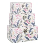 Lot de paniers 65 x 38 x 35 cm toile dmf 3 pieces _1779. Entrez dans le Monde Éclectique de DIAYTAR COTE D'IVOIRE. Explorez nos catégories et dénichez des trésors qui reflètent la richesse et l'authenticité du Côte d'Ivoire.