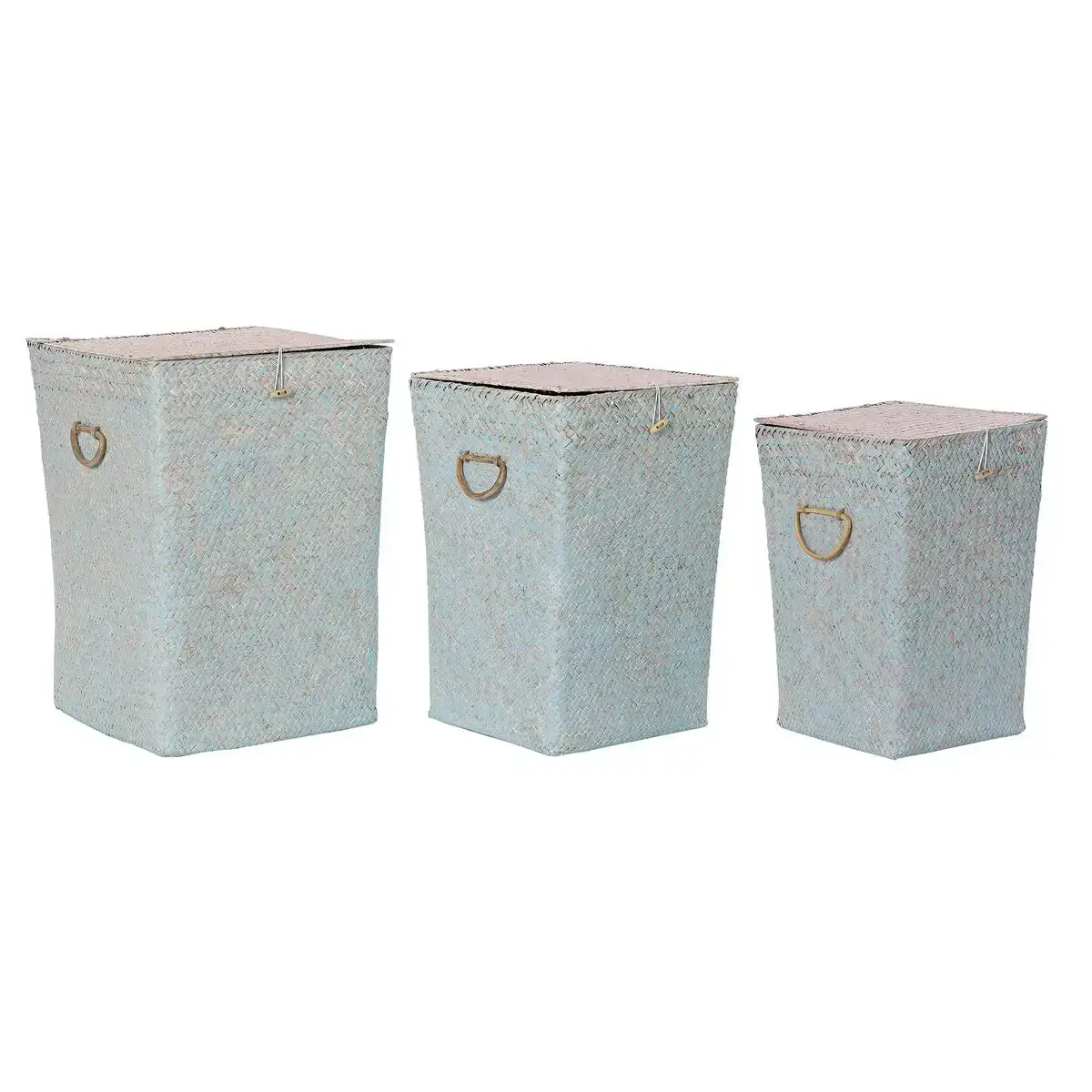 Lot de paniers dkd home decor polyester fibre boho 37 x 37 x 50 cm 3 pieces _5237. Entrez dans l'Univers de DIAYTAR COTE D'IVOIRE - Où Chaque Produit a son Histoire. Explorez notre catalogue et découvrez des trésors qui racontent la riche culture du Côte d'Ivoire.