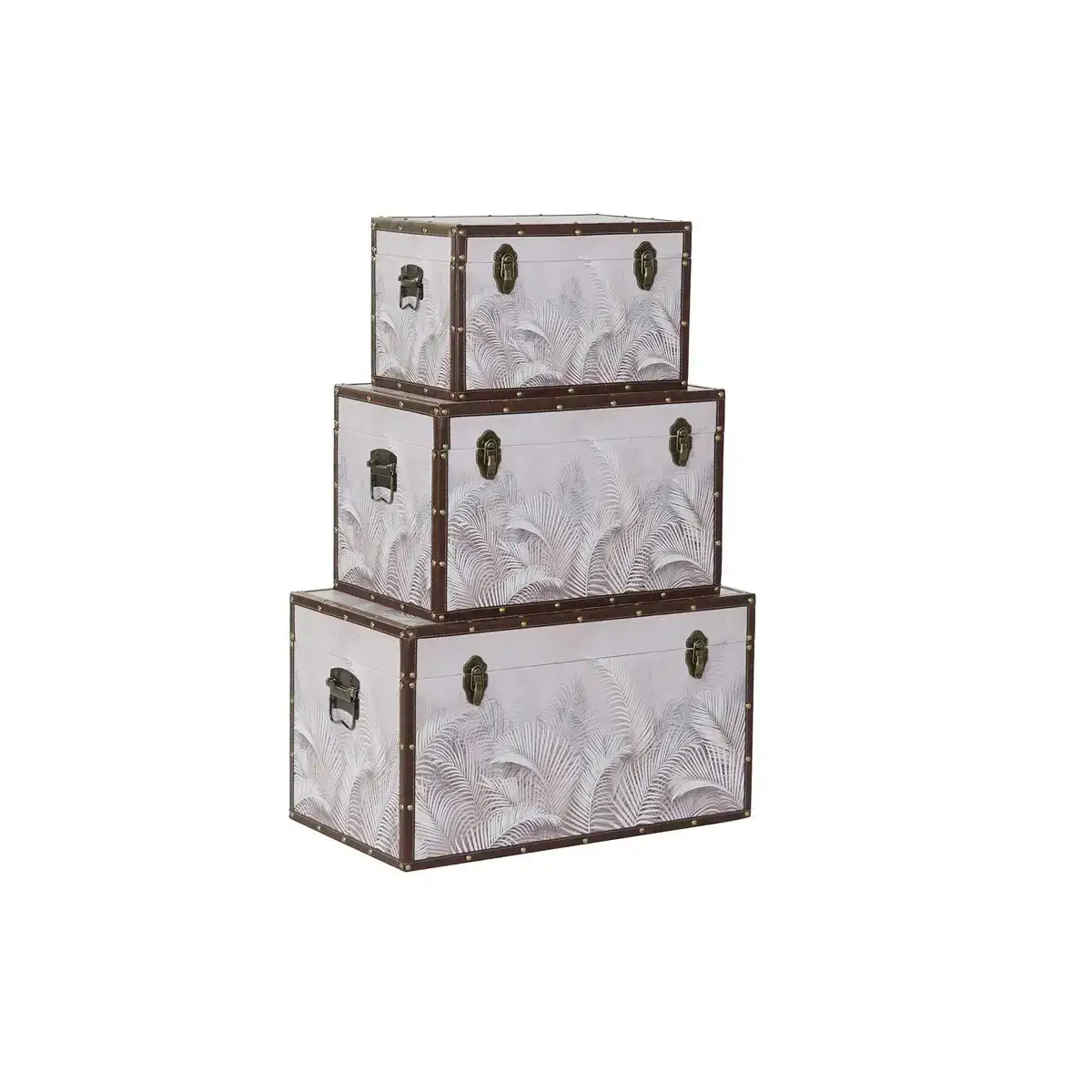 Lot de paniers dkd home decor toile mdf tropical 59 5 x 34 x 34 cm _1825. DIAYTAR COTE D'IVOIRE - L'Art de Choisir, l'Art de S'émerveiller. Explorez notre gamme de produits et laissez-vous émerveiller par des créations authentiques et des designs modernes.