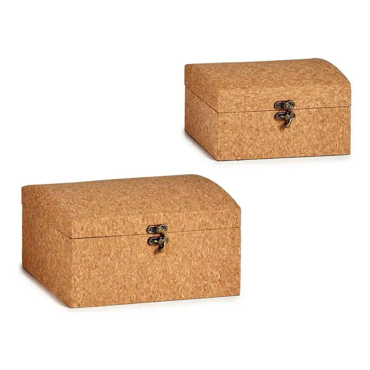 Lot de paniers liege bois mdf 2 pcs _3115. DIAYTAR COTE D'IVOIRE - L'Artisanat à Portée de Clic. Découvrez notre boutique en ligne pour trouver des produits uniques qui célèbrent la créativité et l'artisanat sénégalais.