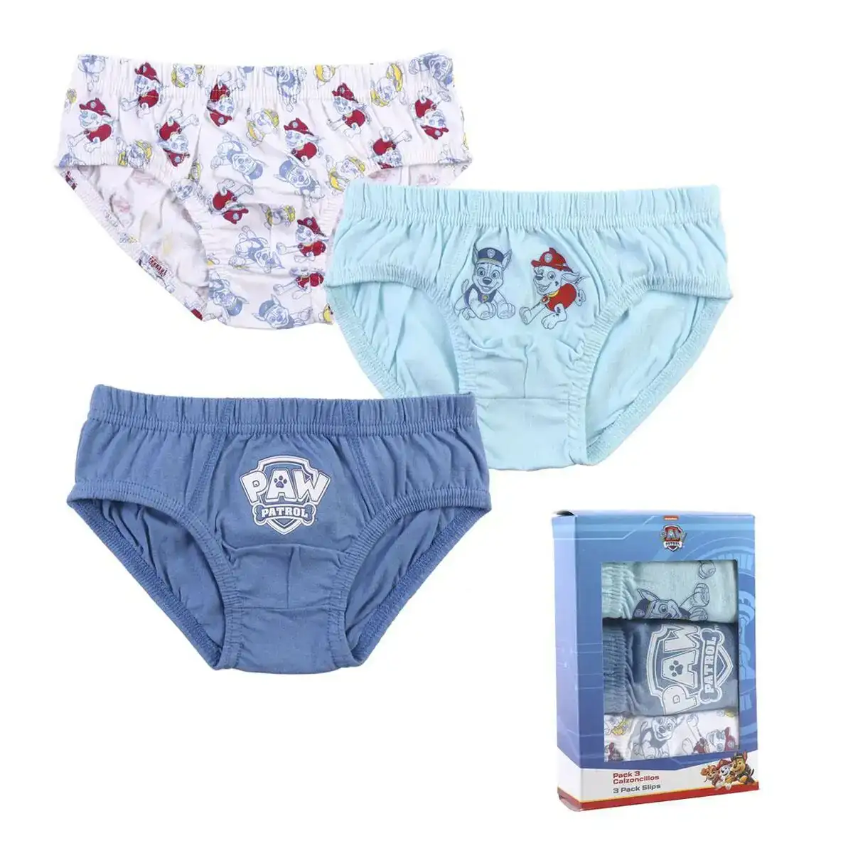 Lot de slips the paw patrol multicouleur_5340. DIAYTAR COTE D'IVOIRE - Votre Destination Shopping Éthique. Parcourez notre gamme et choisissez des articles qui respectent l'environnement et les communautés locales.