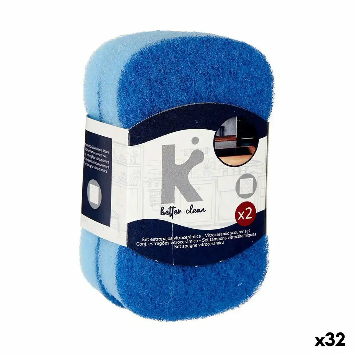 Lot de tampons a recurer bleu polyurethane 32 unites _1947. DIAYTAR COTE D'IVOIRE - Votre Passage Vers l'Excellence Shopping. Découvrez un catalogue en ligne qui offre une expérience d'achat exceptionnelle, avec des produits soigneusement sélectionnés pour satisfaire tous les goûts.