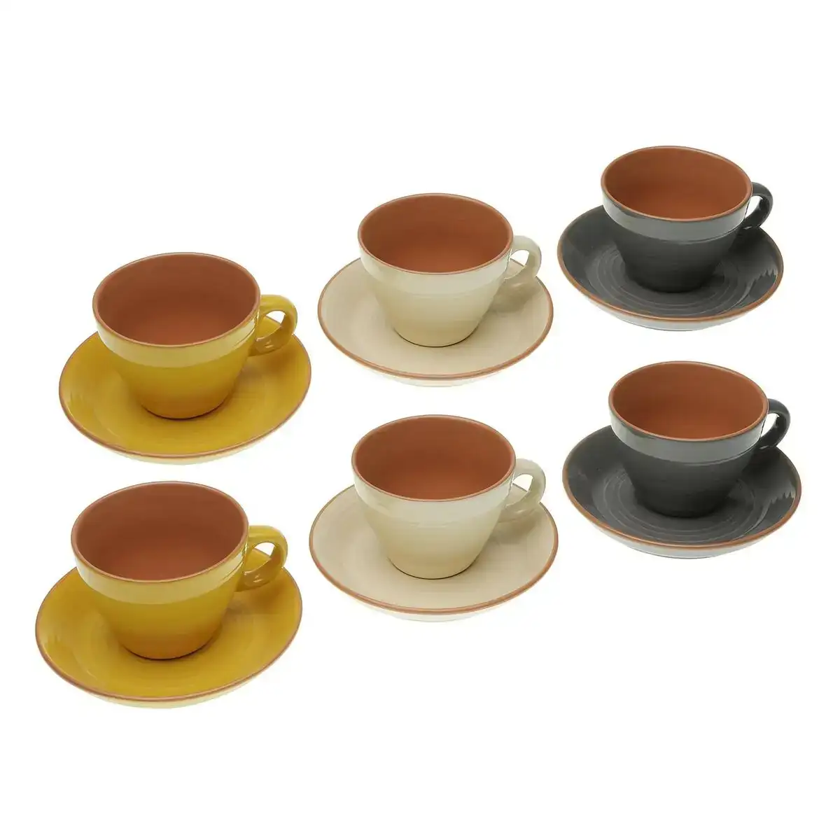 Lot de tasses avec soucoupes versa corin ceramique 5 x 5 2 x 5 cm 6 pieces _2759. DIAYTAR COTE D'IVOIRE - Votre Destination pour un Shopping Inégalé. Naviguez à travers notre sélection minutieuse pour trouver des produits qui répondent à tous vos besoins.