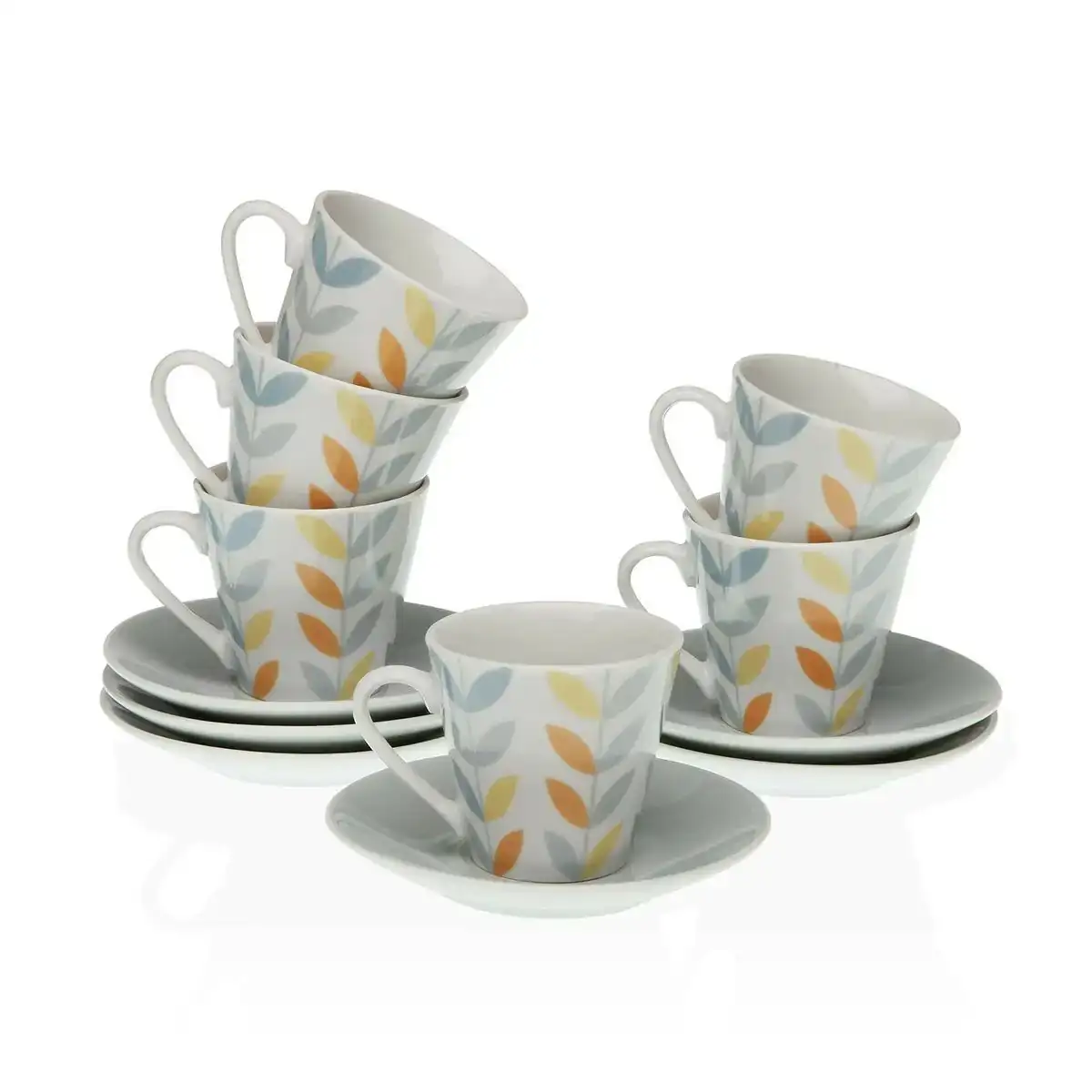 Lot de tasses avec soucoupes versa erin cafe porcelaine 12 pieces _3570. Bienvenue chez DIAYTAR COTE D'IVOIRE - Là où les Désirs Prendent Vie. Explorez notre boutique en ligne et laissez-vous séduire par des articles qui font écho à vos aspirations et à votre style unique.