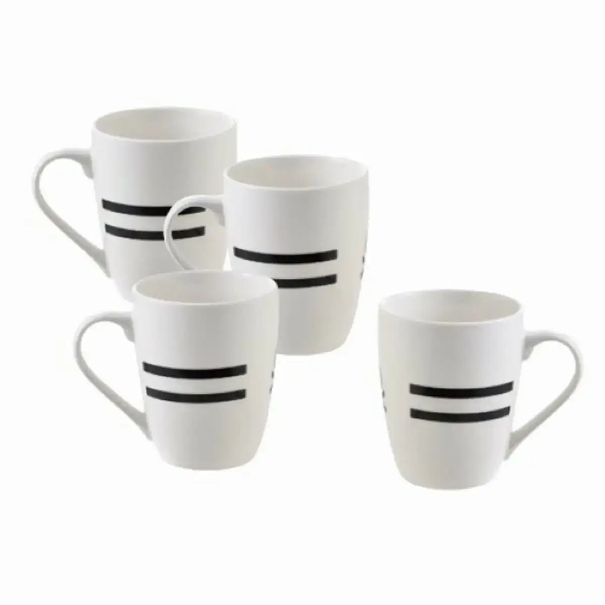 Lot de tasses benetton be112 noir 360 ml 360 ml 4 uds _9362. DIAYTAR COTE D'IVOIRE - Où Chaque Produit a sa Place. Parcourez notre catalogue et choisissez des articles qui s'intègrent parfaitement à votre style et à votre espace.