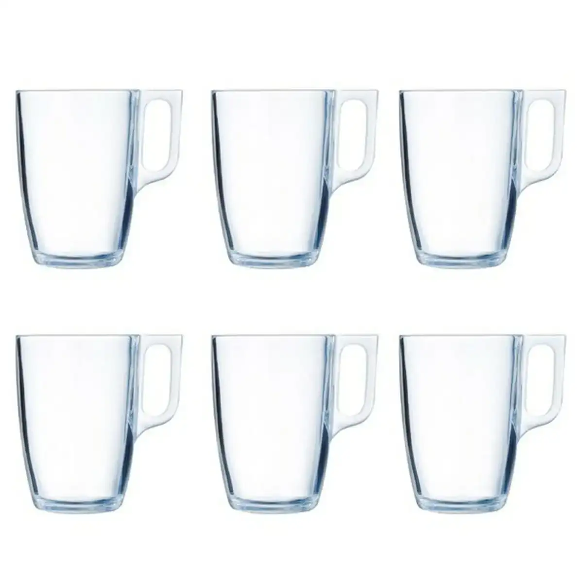 Lot de tasses luminarc 6 pcs 40 cl_3997. DIAYTAR COTE D'IVOIRE - Où Chaque Produit a son Histoire. Découvrez notre gamme de produits, chacun portant en lui le récit de l'artisanat et de la passion, pour vous offrir une expérience de shopping authentique.
