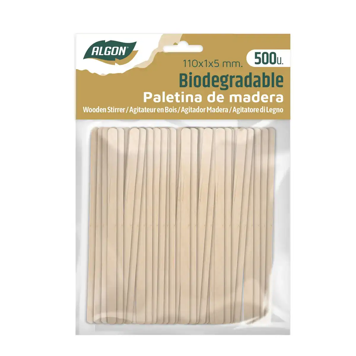 Lot de touillettes de cafe algon 110 x 1 x 5 mm bois 500 unites_2976. DIAYTAR COTE D'IVOIRE - Votre Pass vers la Découverte. Explorez notre boutique en ligne et plongez dans un voyage à travers des produits authentiques et contemporains, tous réunis sous un même toit.