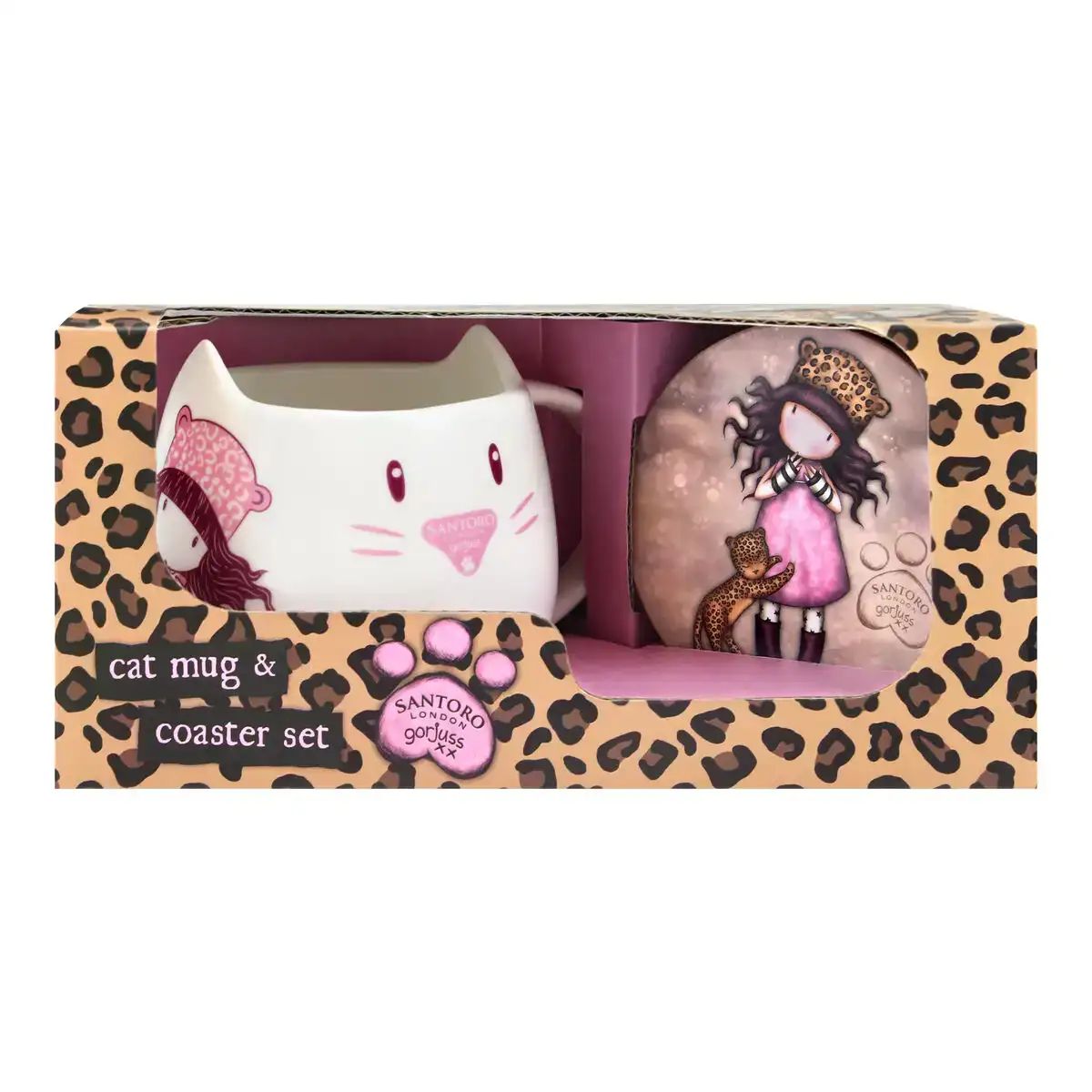 Lot gorjuss purrrrrfect love tasse dessous de verres 2 pieces ceramique leopard_8378. DIAYTAR COTE D'IVOIRE - Là où les Possibilités sont Infinies. Parcourez nos catégories et laissez-vous séduire par des produits qui enrichiront votre quotidien, du pratique à l'esthétique.
