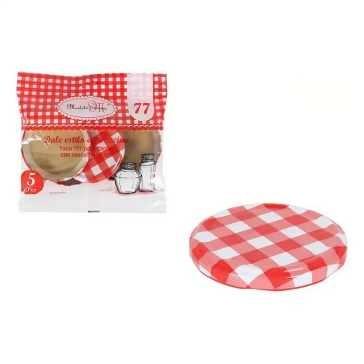 Lot mediterraneo 77t couvercle con rosca 5 pcs _5239. DIAYTAR COTE D'IVOIRE - Où Votre Shopping Prend Vie. Explorez notre boutique en ligne pour trouver des articles qui vous ressemblent et qui ajoutent de l'éclat à votre quotidien.