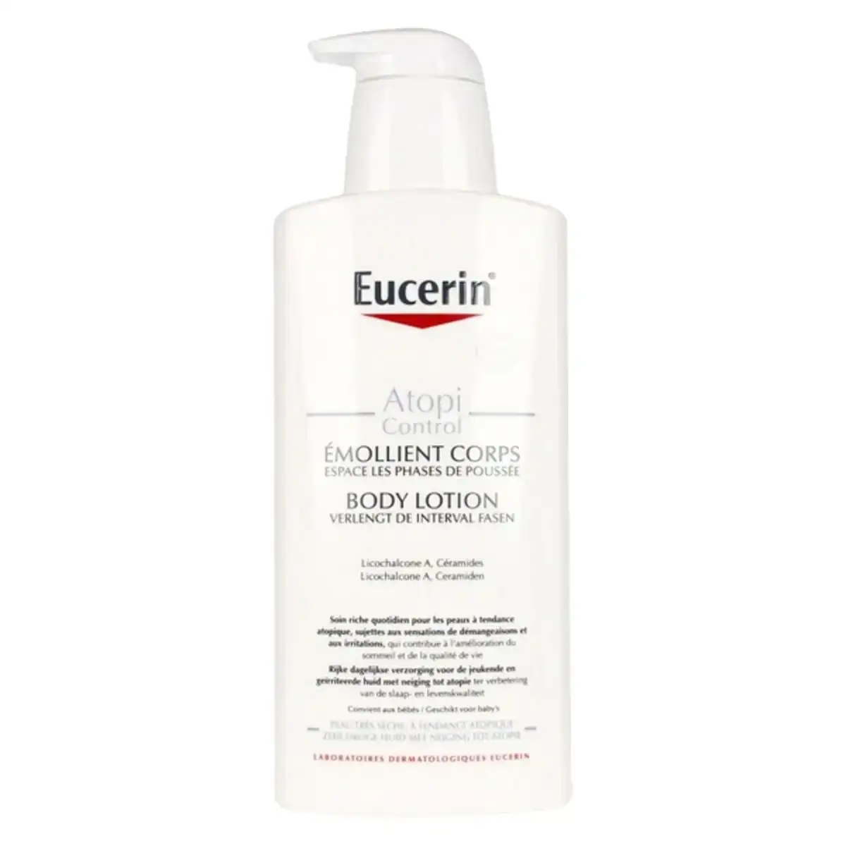 Lotion apaisante atopicontrol eucerin 400 ml _7465. Bienvenue chez DIAYTAR COTE D'IVOIRE - Où Chaque Produit a son Histoire. Découvrez notre sélection unique et trouvez des articles qui racontent la richesse culturelle et artistique du Côte d'Ivoire.