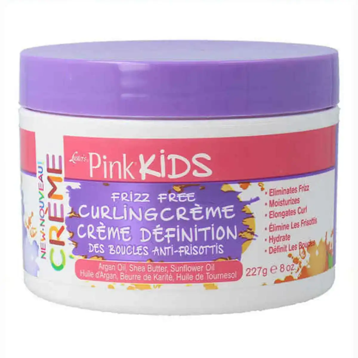 Lotion capillaire luster pink kids frizz free curling creme cheveux boucles 227 g _3390. Bienvenue chez DIAYTAR COTE D'IVOIRE - Où l'Authenticité Rencontre l'Accessibilité. Explorez notre sélection abordable et découvrez des articles qui incarnent l'essence du Côte d'Ivoire.
