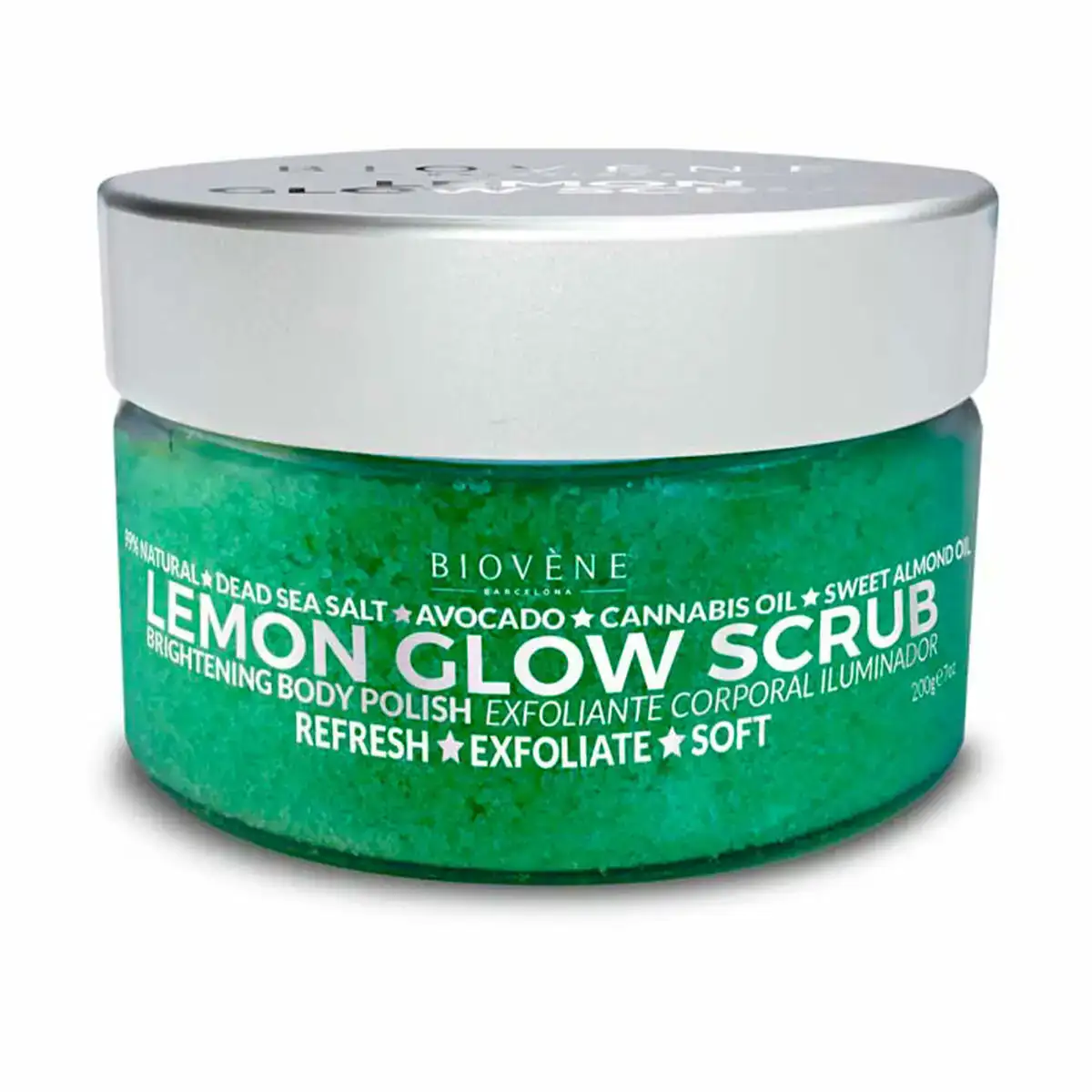 Lotion corporelle biovene lemon glow scrub 200 g_4575. DIAYTAR COTE D'IVOIRE - L'Art de Vivre le Shopping Authentique. Découvrez notre boutique en ligne et trouvez des produits qui célèbrent la culture et l'héritage du Côte d'Ivoire.