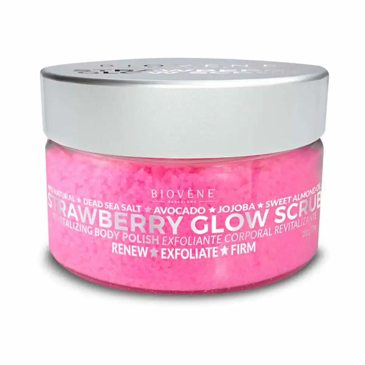 Lotion corporelle biovene strawberry glow scrub 200 g_9016. DIAYTAR COTE D'IVOIRE - Là où la Qualité se Marque d'une Touche Côte d'Ivoireaise. Naviguez à travers notre boutique en ligne et choisissez des produits qui allient excellence et tradition.