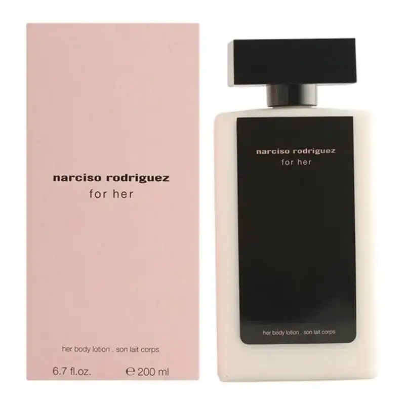 Lotion corporelle for her narciso rodriguez 200 ml _1894. Entrez dans l'Univers de DIAYTAR COTE D'IVOIRE - Où l'Élégance et la Variété se Rencontrent. Parcourez notre catalogue pour dénicher des articles qui ajoutent une touche d'élégance à votre vie.