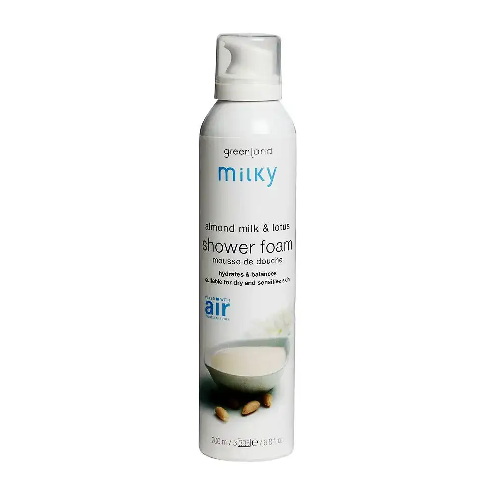 Lotion corporelle greenland shower mousse almond milk 200 ml _3198. DIAYTAR COTE D'IVOIRE - Où Choisir est un Voyage Cultuel. Explorez notre boutique en ligne et découvrez des produits qui célèbrent la richesse et la diversité culturelle du Côte d'Ivoire.