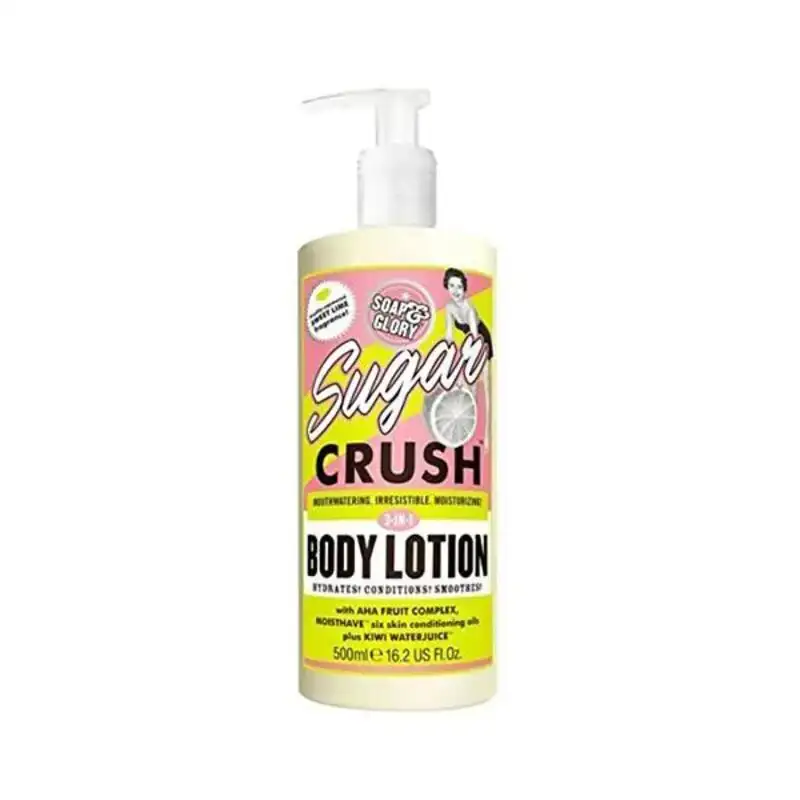 Lotion corporelle soap glory sugar crush 500 ml _1098. DIAYTAR COTE D'IVOIRE - Votre Passage vers l'Élégance Abordable. Explorez notre collection où chaque produit est choisi pour sa qualité et son accessibilité, incarnant ainsi l'essence du Côte d'Ivoire.