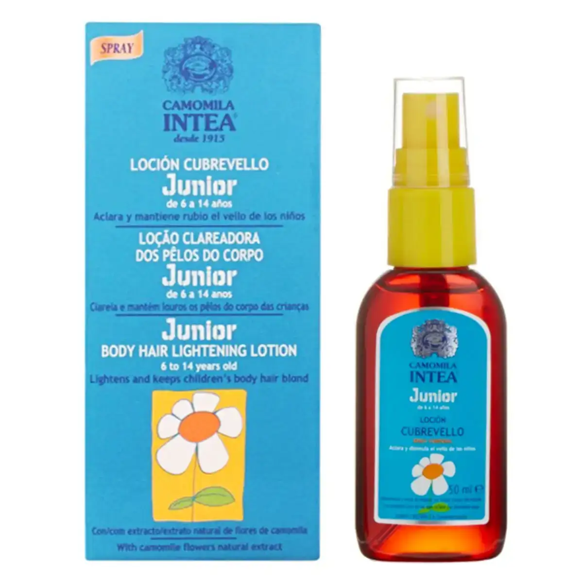 Lotion couvre poils corporel junior camomila intea 50 ml _3450. DIAYTAR COTE D'IVOIRE - Là où Chaque Produit Évoque une Émotion. Parcourez notre catalogue et choisissez des articles qui vous touchent et qui enrichissent votre expérience.