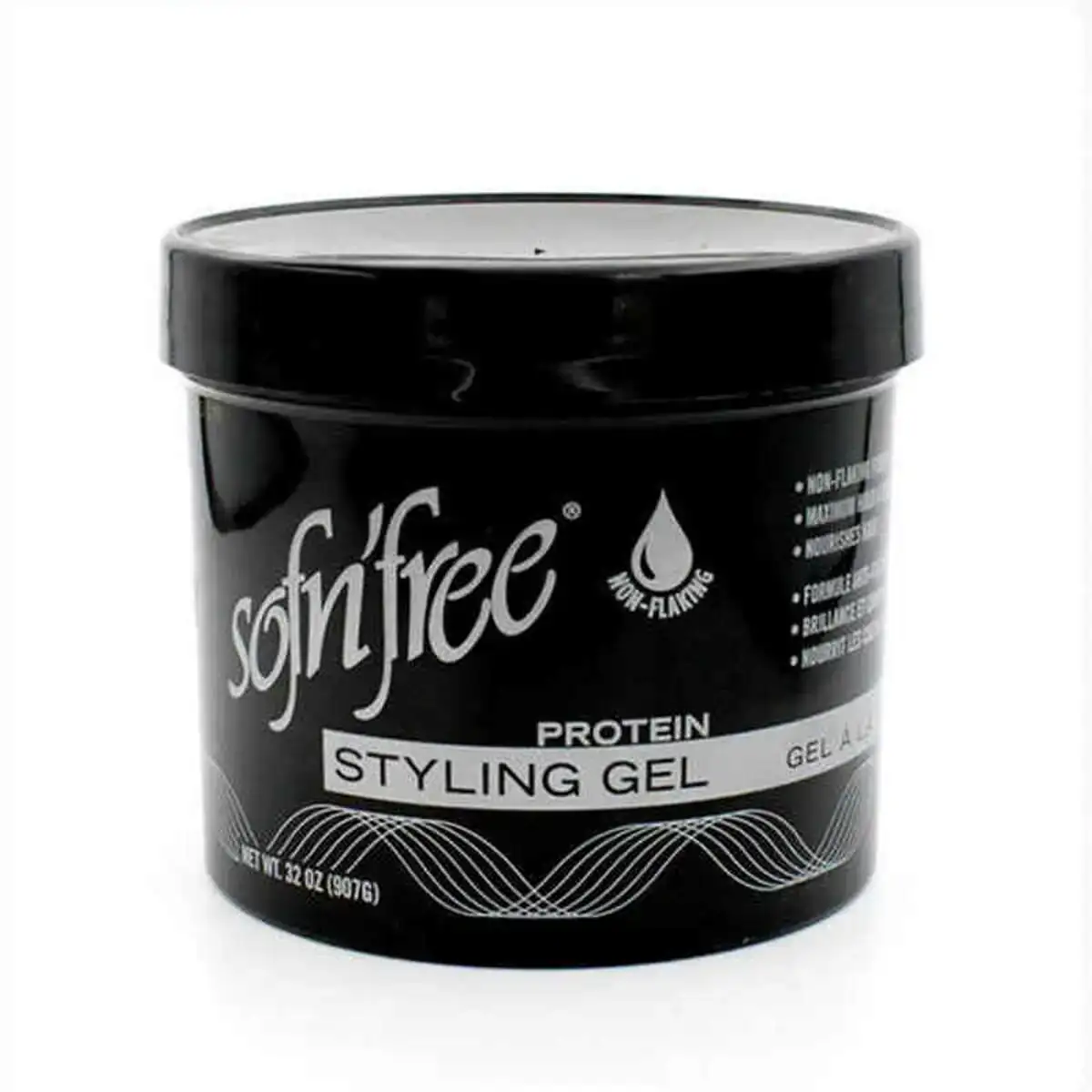 Lotion de coiffure sofn free noir 907 gr _3774. DIAYTAR COTE D'IVOIRE - Où Choisir est un Plaisir. Explorez notre boutique en ligne et choisissez parmi des produits de qualité qui satisferont vos besoins et vos goûts.