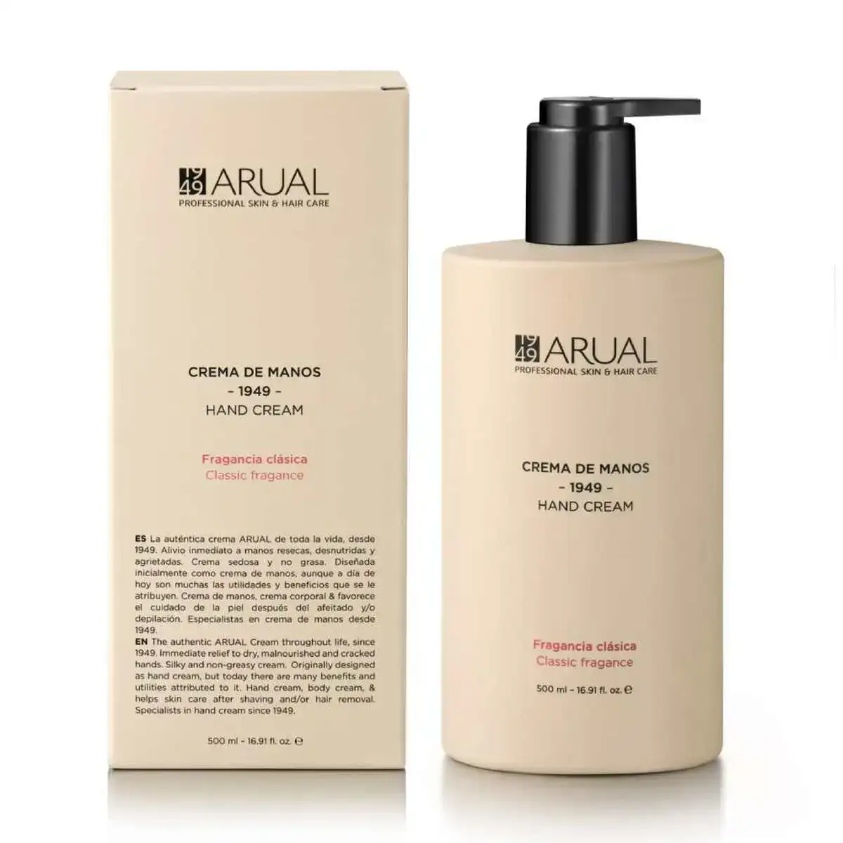 Lotion mains arual 500 ml _8545. Entrez dans l'Univers de DIAYTAR COTE D'IVOIRE - Où Choisir est un Plaisir. Explorez notre gamme variée et trouvez des articles qui parlent à votre cœur et à votre style.