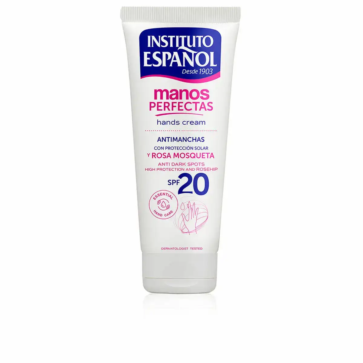 Lotion mains instituto espanol manos perfectas spf 20 rose musquee 75 ml_8215. DIAYTAR COTE D'IVOIRE - Votre Paradis Shopping au Cœur du Côte d'Ivoire. Explorez notre boutique en ligne et découvrez des produits conçus pour enchanter chaque aspect de votre vie.