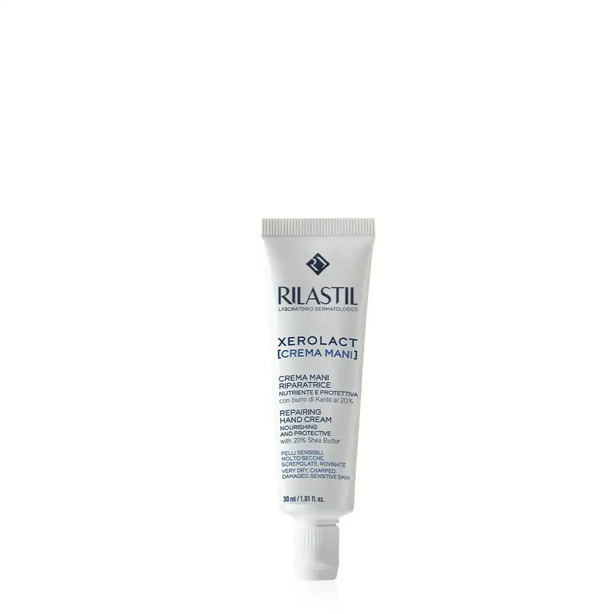 Lotion mains rilastil xerolact 30 ml_3831. Bienvenue sur DIAYTAR COTE D'IVOIRE - Où le Shopping est une Affaire Personnelle. Découvrez notre sélection et choisissez des produits qui reflètent votre unicité et votre individualité.