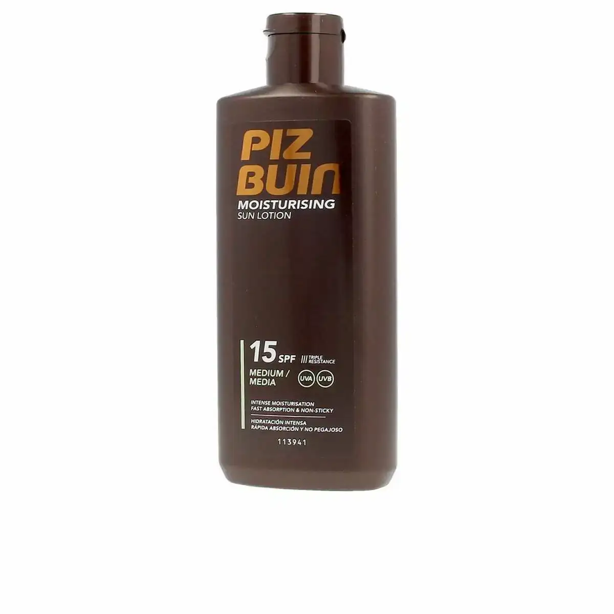 Lotion solaire piz buin moisturising spf15 hydratant spf 15 200 ml_6415. DIAYTAR COTE D'IVOIRE - Là où le Shopping Devient une Expérience. Naviguez à travers notre catalogue diversifié et découvrez des produits qui ajoutent de la couleur et de la passion à votre vie.