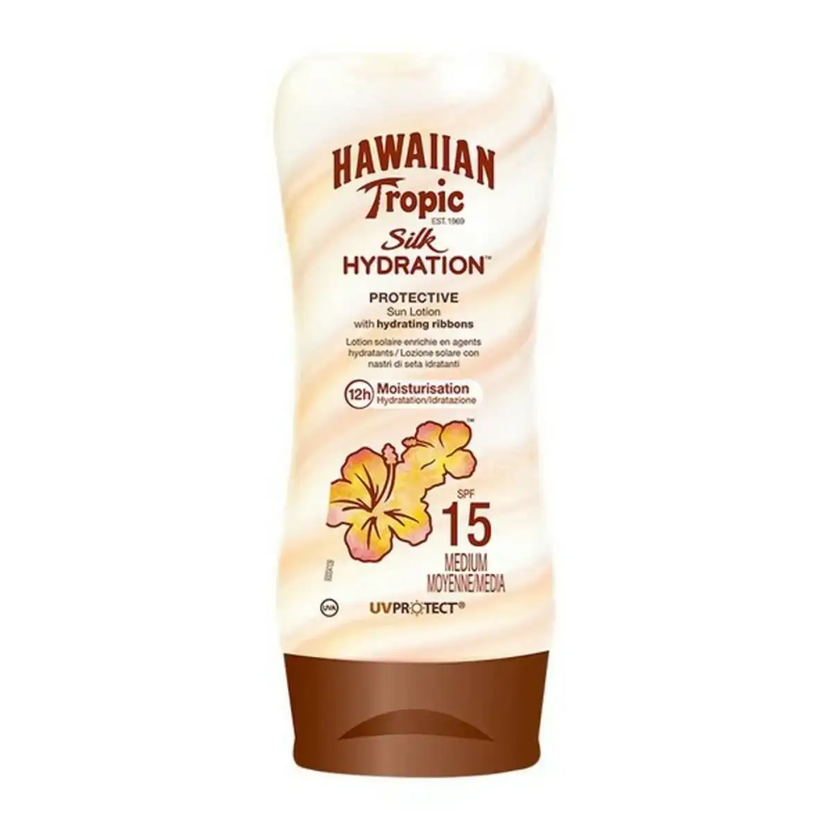 Lotion solaire silk hawaiian tropic_6596. DIAYTAR COTE D'IVOIRE - Là où le Chic Rencontre la Tradition. Naviguez à travers notre catalogue et choisissez des produits qui équilibrent l'élégance intemporelle et l'innovation moderne.
