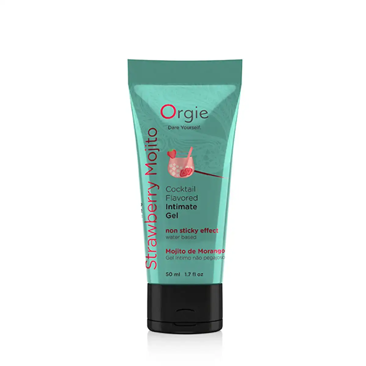 Lubrifiant orgie strawberry mojito 50 ml_6320. DIAYTAR COTE D'IVOIRE - L'Art de Choisir, l'Art de Se Distinquer. Naviguez à travers notre catalogue et choisissez des produits qui ajoutent une note d'élégance à votre style unique.