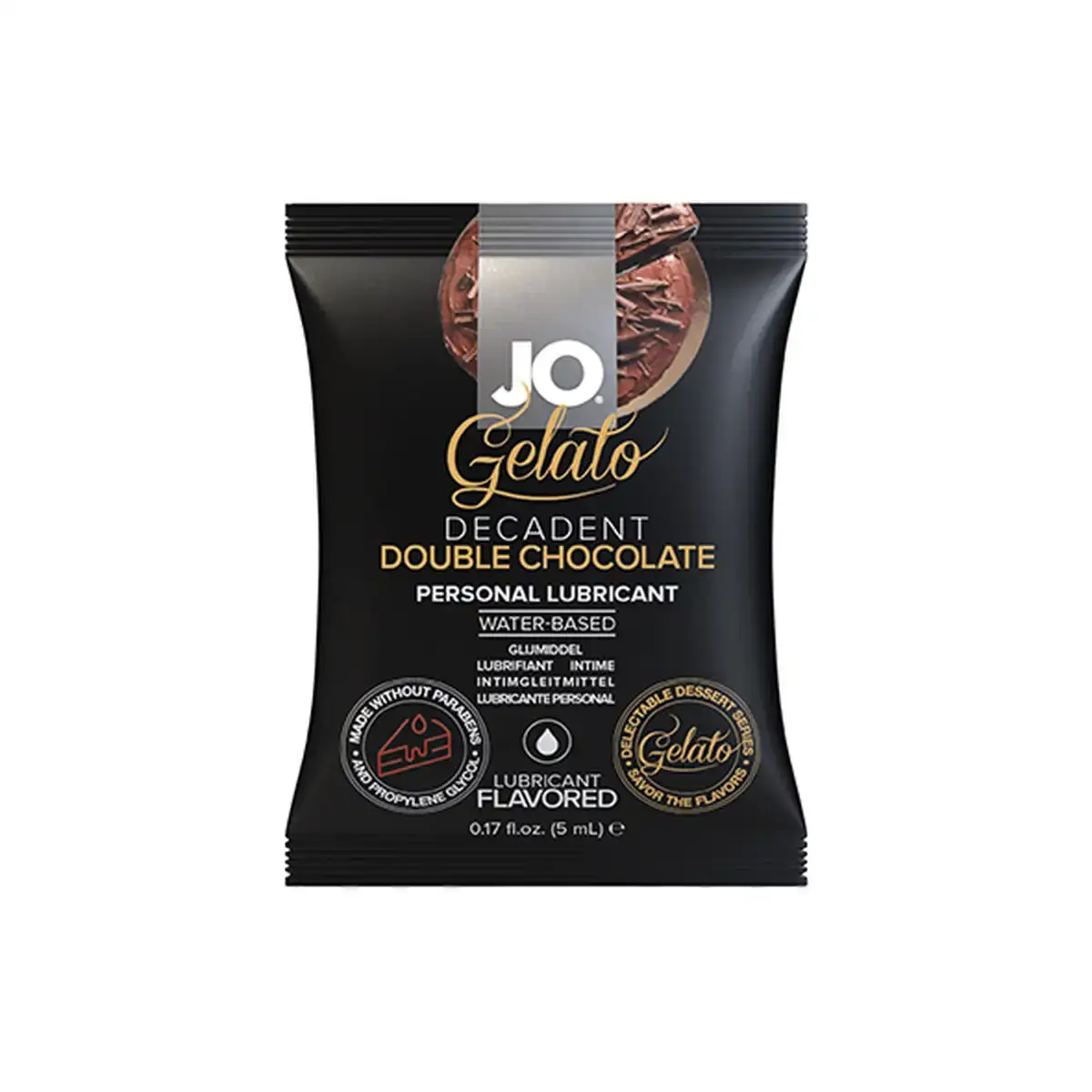 Lubrifiant sachet gelato system jo double chocolate 5 ml_5279. Bienvenue chez DIAYTAR COTE D'IVOIRE - Où Chaque Achat est un Geste d'Amour. Découvrez notre sélection minutieuse et choisissez des articles qui témoignent de votre passion.