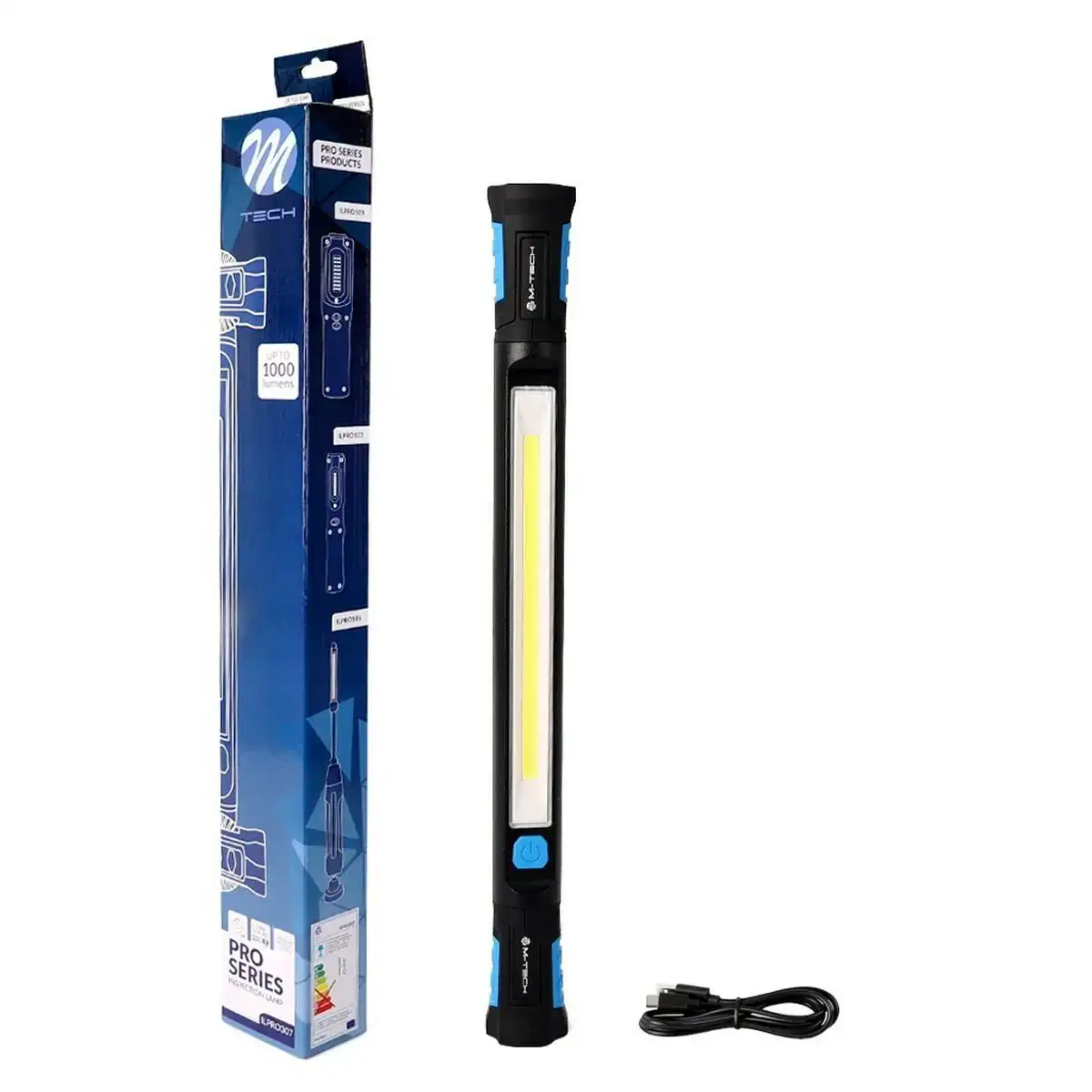 Lumiere de travail m tech ilpro307 noir bleu 1000 lm_4695. Entrez dans l'Univers de DIAYTAR COTE D'IVOIRE - Où Chaque Produit est une Découverte. Explorez notre gamme variée et trouvez des articles qui vous surprennent et vous inspirent.