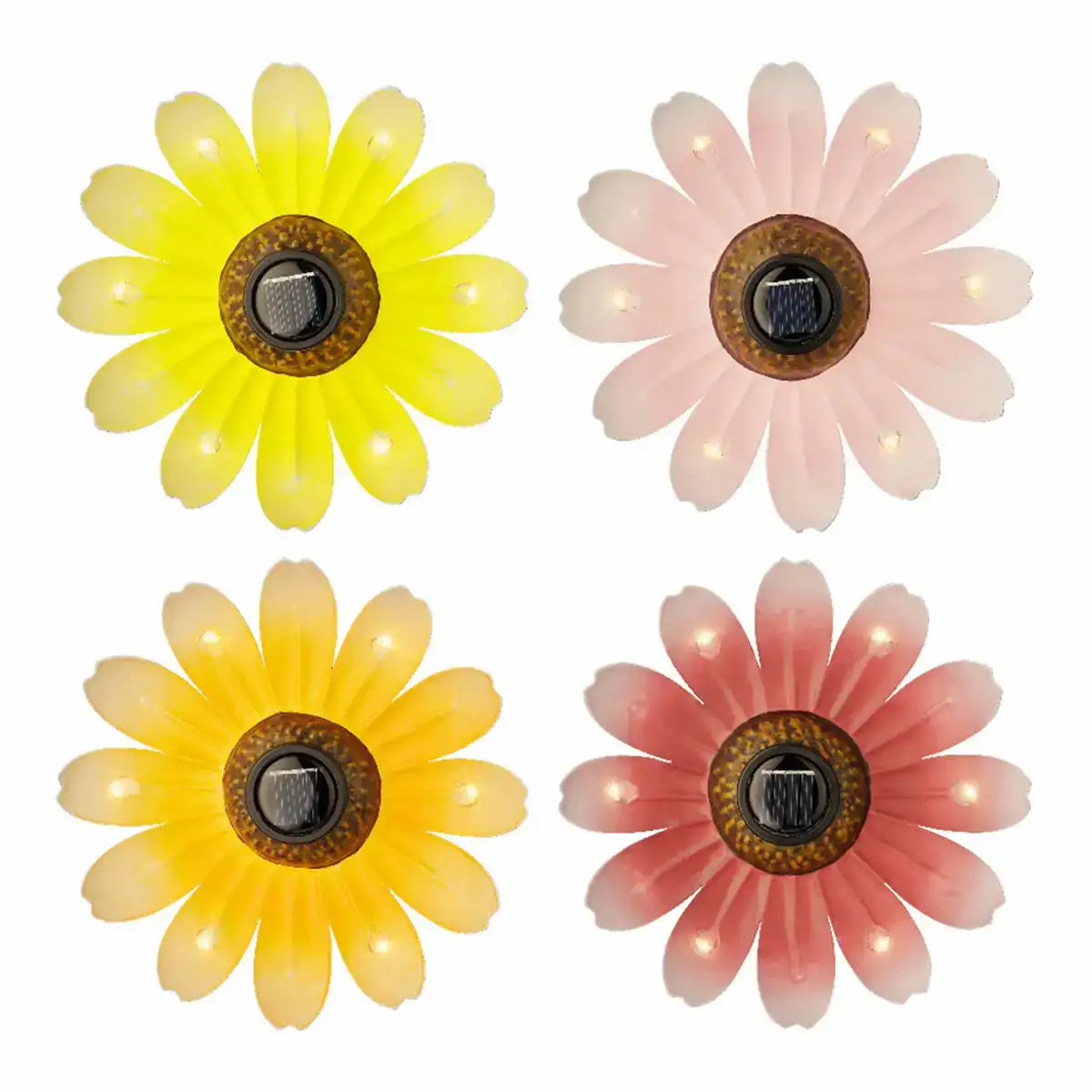 Lumiere solaire lumineo fleur o 14 x 4 cm multicouleur_9004. DIAYTAR COTE D'IVOIRE - Votre Plateforme Shopping Engagée. Explorez notre catalogue et choisissez des produits qui reflètent notre dévouement envers la qualité et la satisfaction du client.