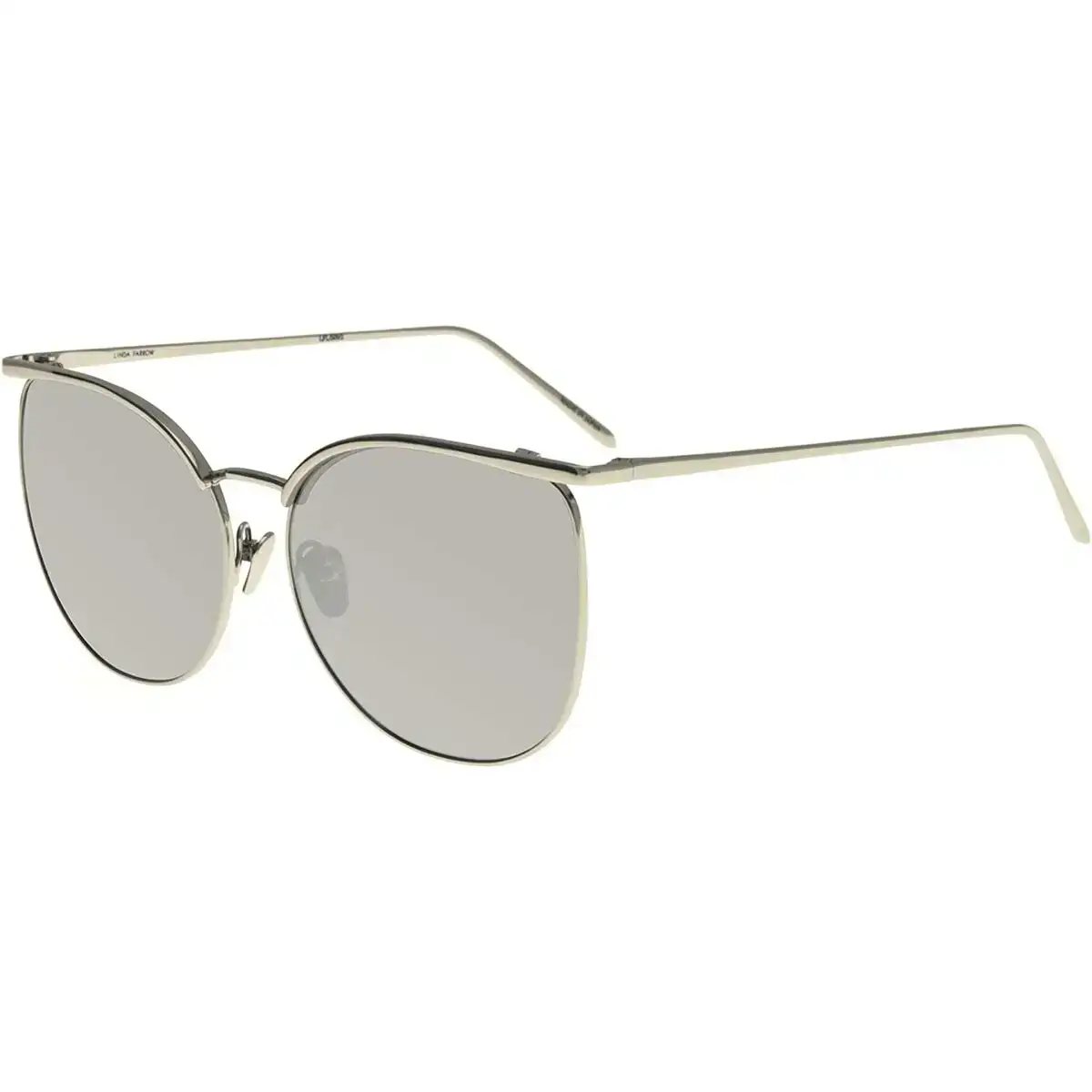 Lunettes de soleil femme linda farrow 509 white gold mirror_9955. Entrez dans l'Univers de DIAYTAR COTE D'IVOIRE - Où le Choix Rencontre l'Authenticité. Explorez nos rayons virtuels et trouvez des produits qui incarnent la richesse de notre culture.